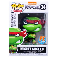 Funko Pop! Comics: Teenage Mutant Ninja Turtles - Michelangelo 34 - PX Previews Exclusive